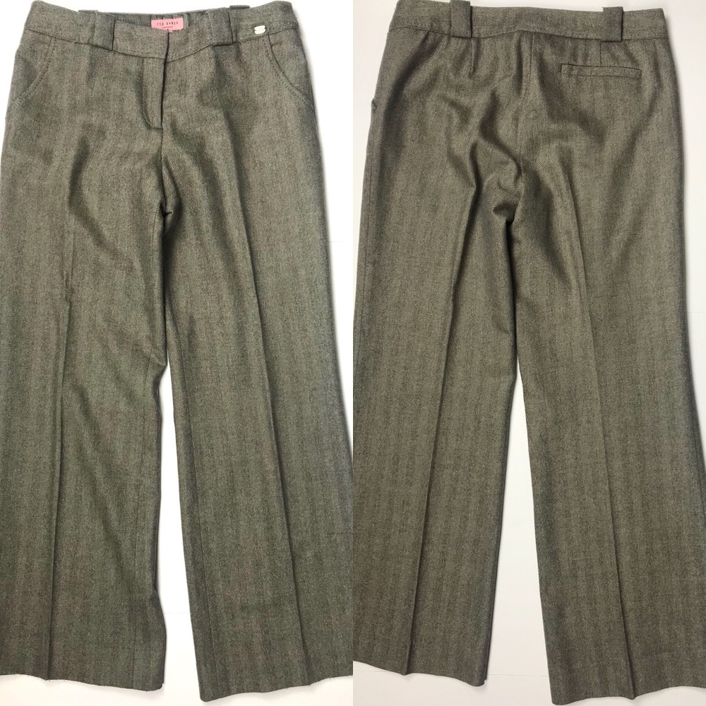 TED BAKER Tweed Trouser Pants